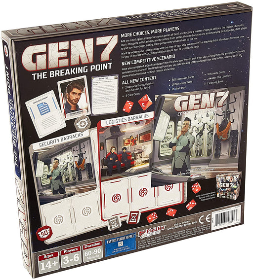 Gen7: The Breaking Point Expansion [Board Game, 3-6 Players] Board Game Plaid Hat Games   