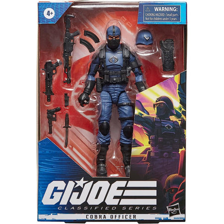 G.I. Joe Classified Series: Cobra Officer Action Figure [Toys, Ages 4+] Toys & Games Hasbro   