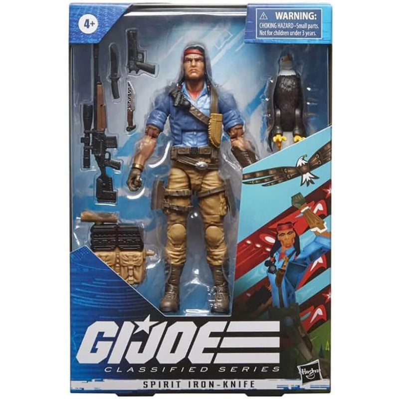 G.I. Joe Classified Series: Spirit Iron-Knife Action Figure [Toys, Ages 4+] Toys & Games Hasbro   