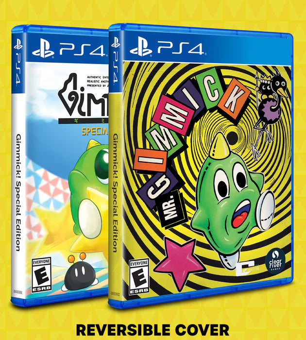 Gimmick! (Reversible Cover) [PlayStation 4] PlayStation 4 Video Game Limited Run Games   