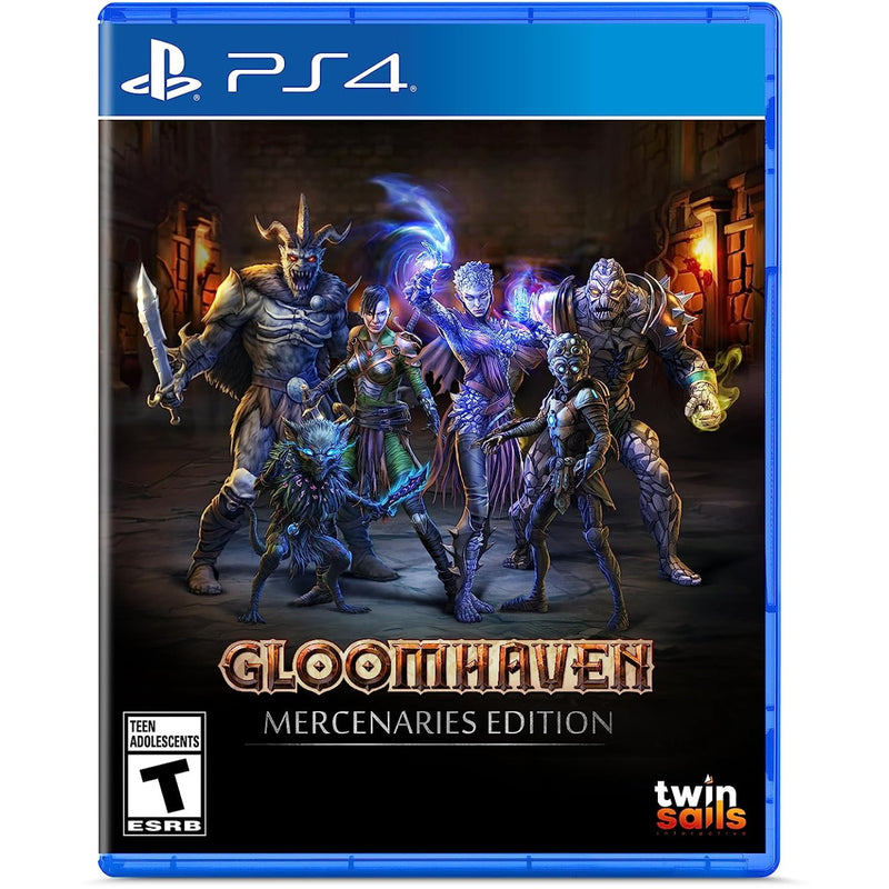 Gloomhaven - Mercenaries Edition [PlayStation 4] PlayStation 4 Video Game Nighthawk   