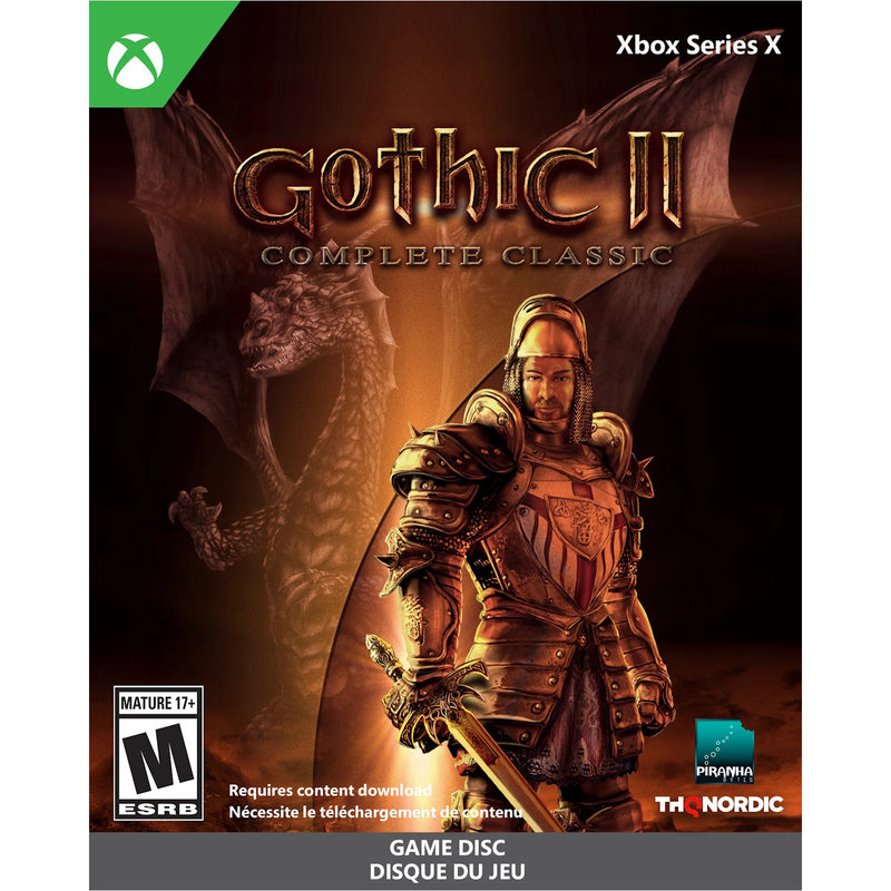 Gothic 2 Classic [Xbox Series X] Xbox Series X Video Game THQ