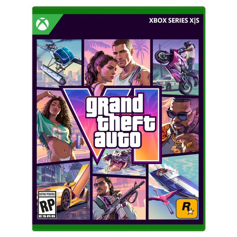 Grand Theft Auto VI [Code in Box][Xbox Series X] PlayStation 5 Video Game Rockstar Games