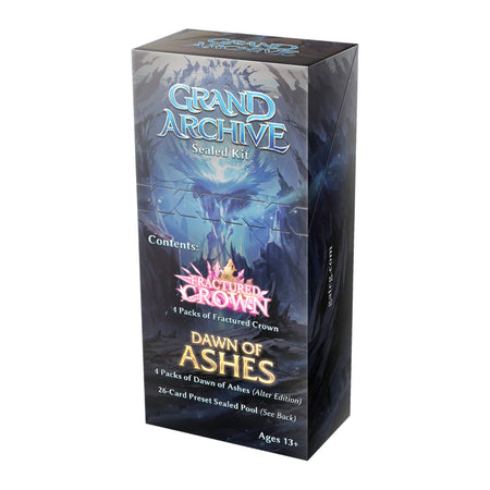 Grand Archive TCG: Fractured Crown Sealed Kit - 8 Packs Card Game Weebs of the Shore   