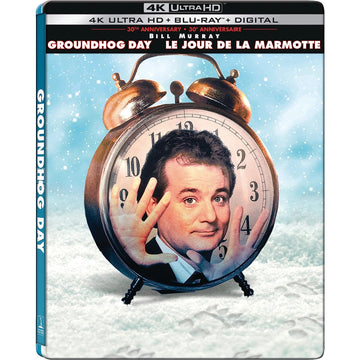 Groundhog Day 30th anniversary: Limited Edition SteelBook [Blu-Ray] DVDs & Blu-Rays Sony Pictures   