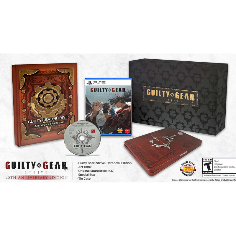 Guilty Gear Strive - 25th Anniversary Edition [PlayStation 5] PlayStation 5 Video Game Koei Tecmo   