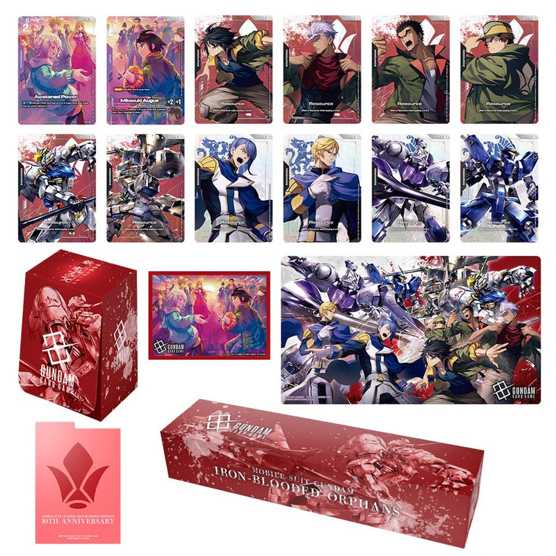 Gundam CG: Premium Accessory Set - Mobile Suit Gundam Iron [PB-02] Card Game Accessories Bandai Namco