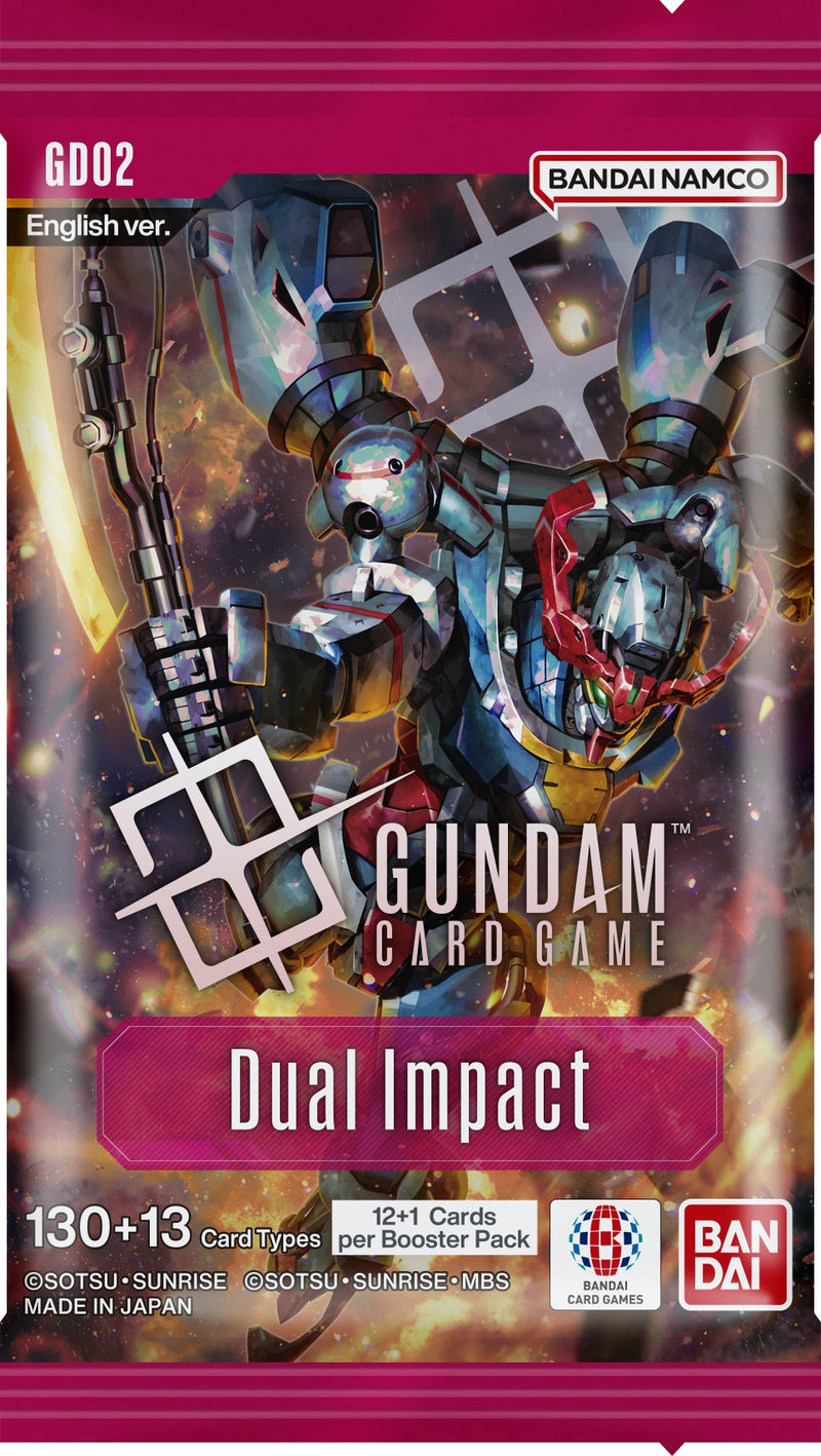 Gundam CG: Dual Impact Booster Box [GD-02] - 24 Packs Card Game Bandai Namco