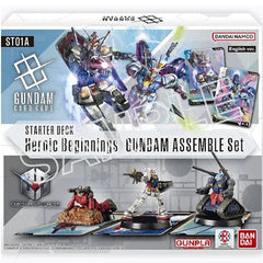 Gundam CG: Gundam Assemble - Heroic Beginnings Starter Set Special Edition [ST-01A] Card Game Bandai Namco
