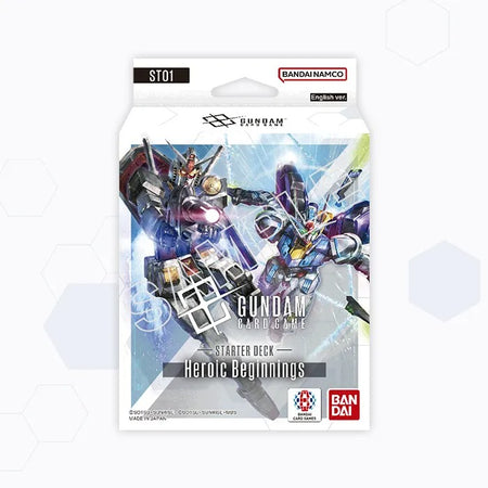 Gundam CG: Gundam Assemble - Heroic Beginnings Starter Set Special Edition [ST-01A] Card Game Bandai Namco