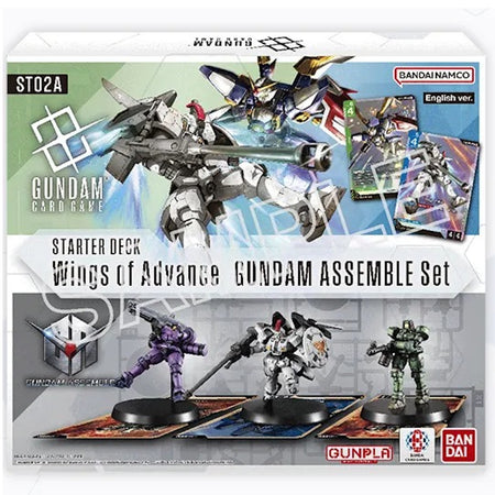 Gundam CG: Gundam Assemble - Wings of Advance Starter Set Special Edition [ST-02A] Card Game Bandai Namco