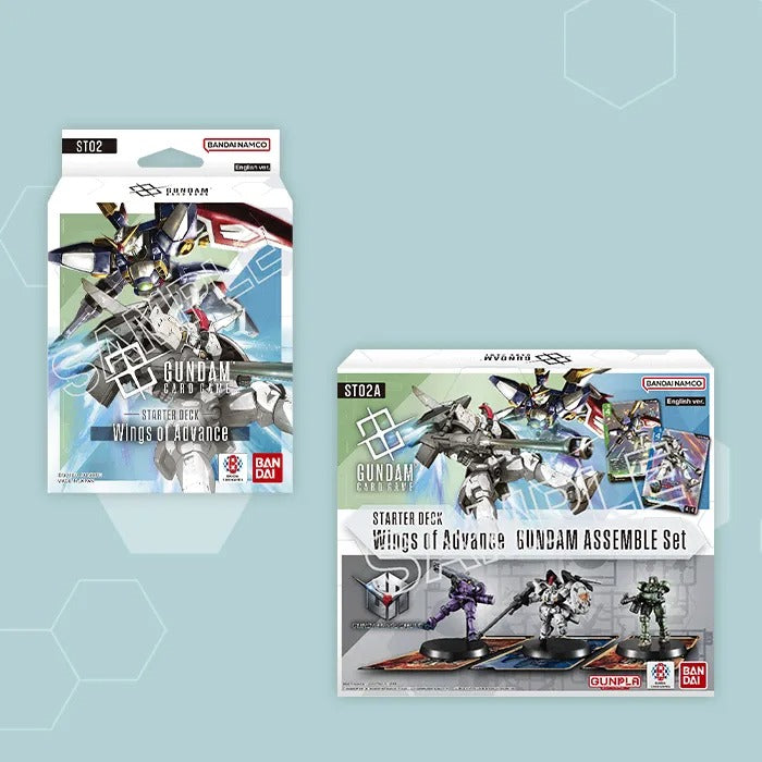 Gundam CG: Gundam Assemble - Wings of Advance Starter Set Special Edition [ST-02A] Card Game Bandai Namco
