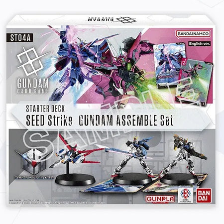 Gundam CG: Gundam Assemble - Seed Strike Starter Set Special Edition [ST-04A] Card Game Bandai Namco