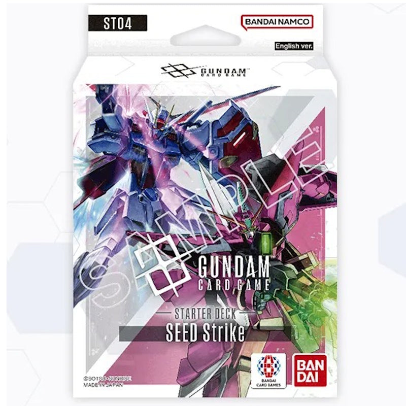 Gundam CG: Seed Strike Starter Deck [ST-04] Card Game Bandai Namco