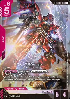 Gundam CG: Zeon's Rush Starter Deck [ST-03] Card Game Bandai Namco