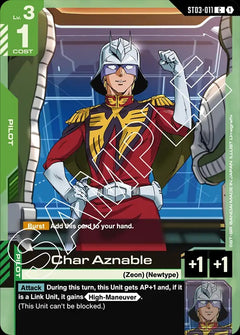 Gundam CG: Zeon's Rush Starter Deck [ST-03] Card Game Bandai Namco