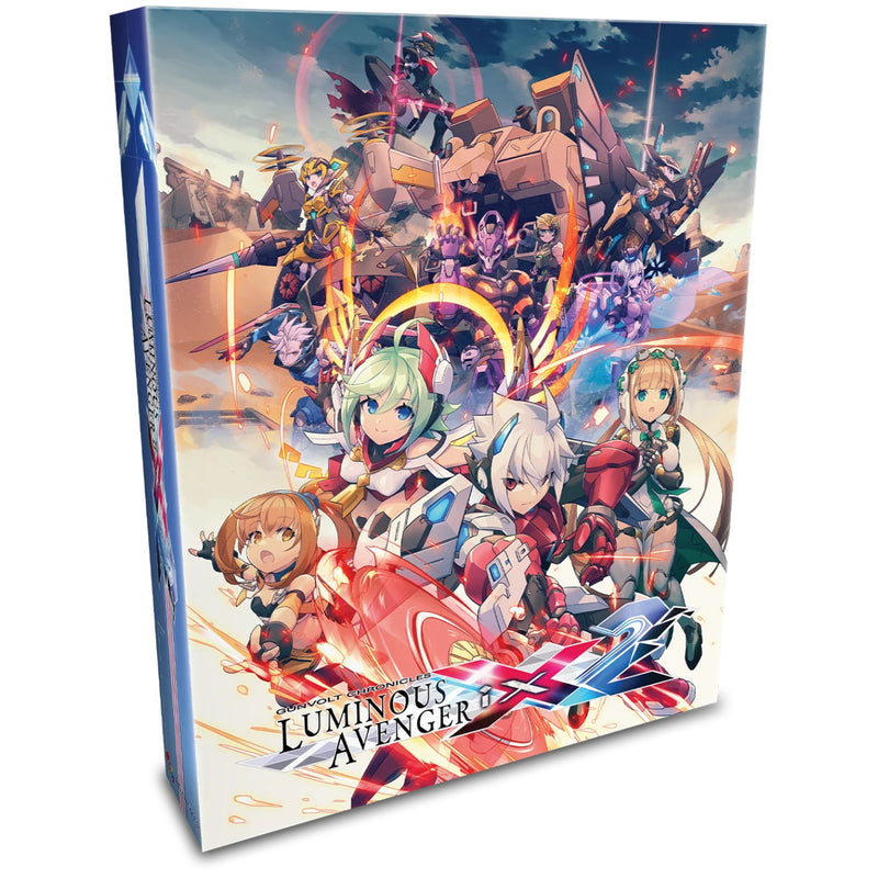 Gunvolt Chronicles: Luminous Avenger iX 2 - Collector's Edition [PlayStation 4] PlayStation 4 Video Game Limited Run Games   