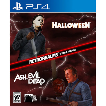 Halloween and Ash vs. Evil Dead Retrorealms Double Feature [PlayStation 4] PlayStation 4 Video Game Nighthawk Interactive   