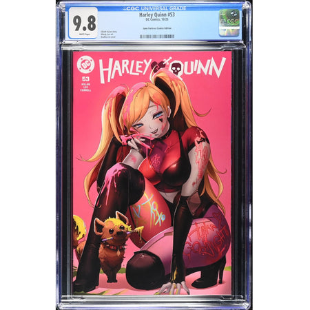 Harley Quinn: #53 [Rachta Lin CGC 9.8 Jams Fortress LACC CVR] 2025 Comics DC Comics