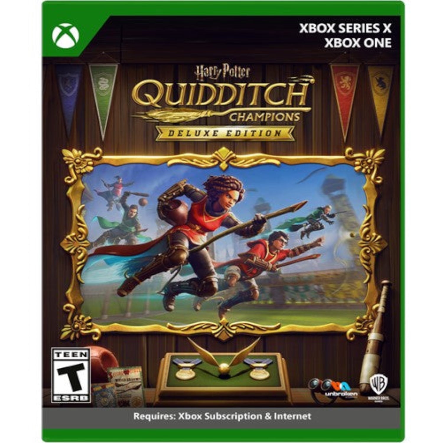 Harry Potter: Quidditch Champions - Deluxe Edition [Xbox One / Xbox Series X] Xbox Series X Video Game Warner Bros.   
