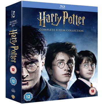 Harry Potter: Complete 8-Film Collection [Blu-Ray Box Set] DVDs & Blu-Rays Warner Bros.   