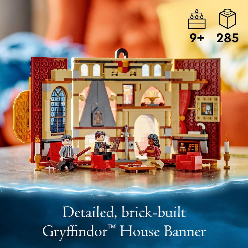 LEGO Harry Potter: Gryffindor House Banner Set - 285 Piece Building Kit [LEGO, #76409] LEGO LEGO   