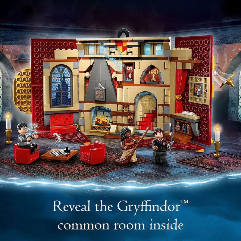 LEGO Harry Potter: Gryffindor House Banner Set - 285 Piece Building Kit [LEGO, #76409] LEGO LEGO   