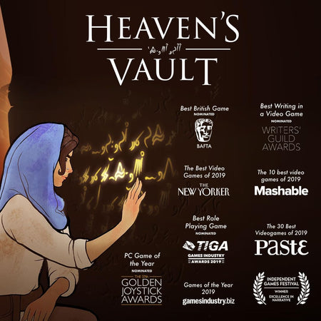 Heaven's Vault [PlayStation 4] PlayStation 4 Video Game Strictly Limited   