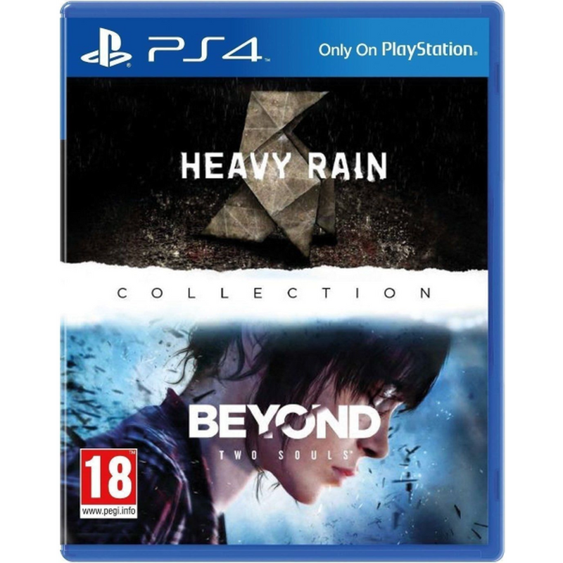 Heavy Rain and Beyond: Two Souls Collection [PlayStation 4] PlayStation 4 Video Game Quantic Dream