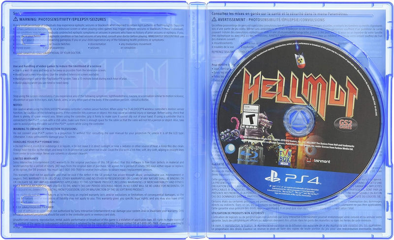 Hellmut: The Badass From Hell [PlayStation 4] PlayStation 4 Video Game GS2 Games   