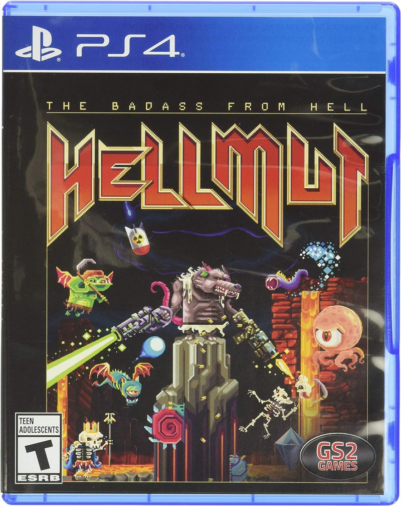 Hellmut: The Badass From Hell [PlayStation 4] PlayStation 4 Video Game GS2 Games   