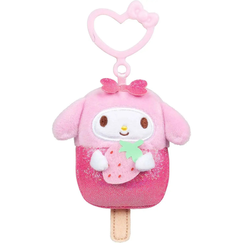 Hello Kitty and Friends: My Melody - 4" Clip-On Plush Plushies Jazwares