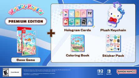 Hello Kitty Party Land - Premium Edition [Nintendo Switch] Nintendo Switch Video Game Bandai Namco