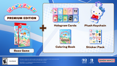 Hello Kitty Party Land - Premium Edition [Nintendo Switch 2][Game-Key Card] Nintendo Switch 2 Video Game Bandai Namco
