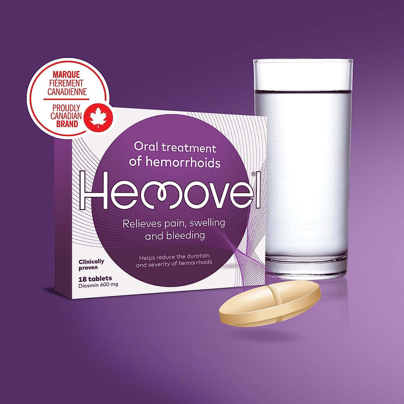 Hemovel Oral Treatment of Hemroids - 18 Tablets [Healthcare] Healthcare Hemovel   