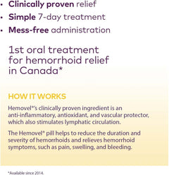 Hemovel Oral Treatment of Hemroids - 18 Tablets [Healthcare] Healthcare Hemovel   