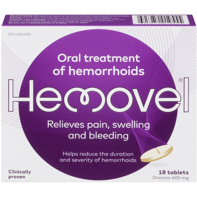 Hemovel Oral Treatment of Hemroids - 18 Tablets [Healthcare] Healthcare Hemovel   