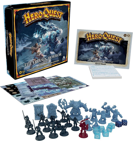 HeroQuest: The Frozen Horror Quest Pack [Board Game, 2-5 Players] Board Game Hasbro   