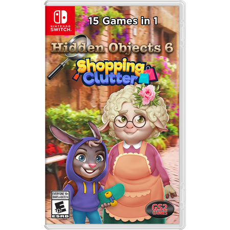 Hidden Objects Collection: Volume 6 - Shopper Clutter - 15 Games in 1 [Nintendo Switch] Nintendo Switch Video Game GS2 Games   