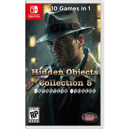 Hidden Objects Collection Volume 5: Detective Stories [Nintendo Switch] Nintendo Switch Video Game GS2 Games   