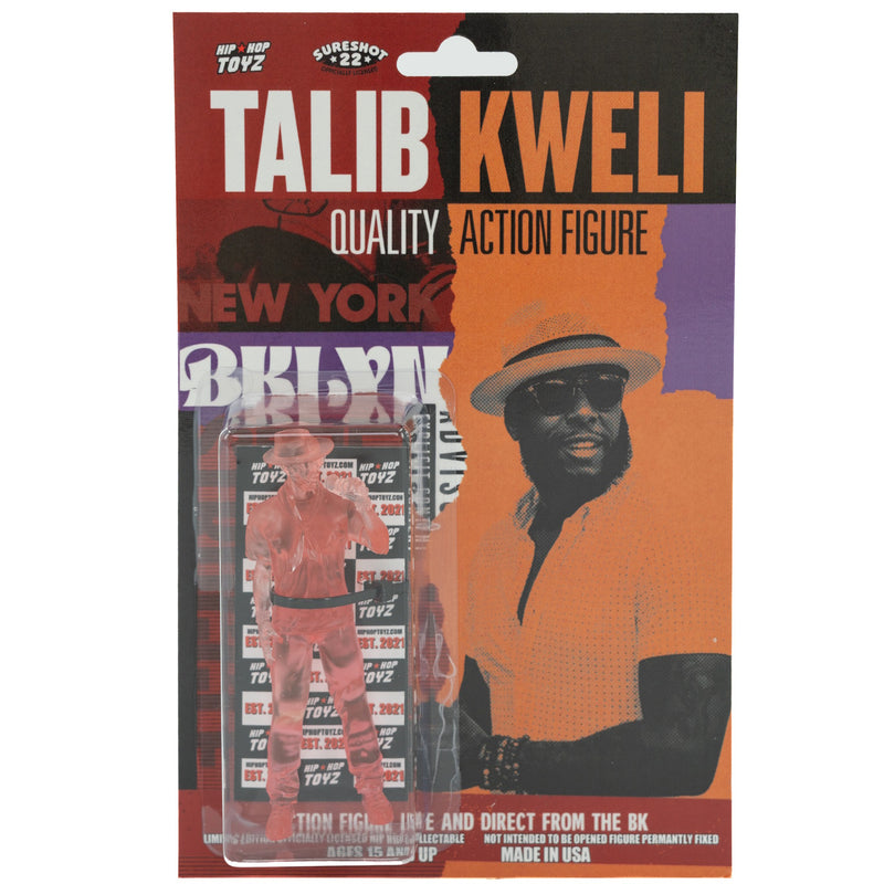 Hip Hop Toyz: Talib Kweli CLEARZ - 3.75" Figure