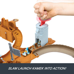 Hot Wheels: Mario Kart Bowser’s Castle Raceway Toys & Games Mattel