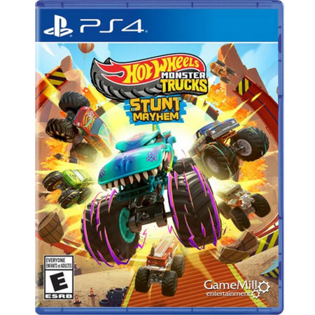 Hot Wheels Monster Trucks [PlayStation 4] PlayStation 4 Video Game GameMill Entertainment   