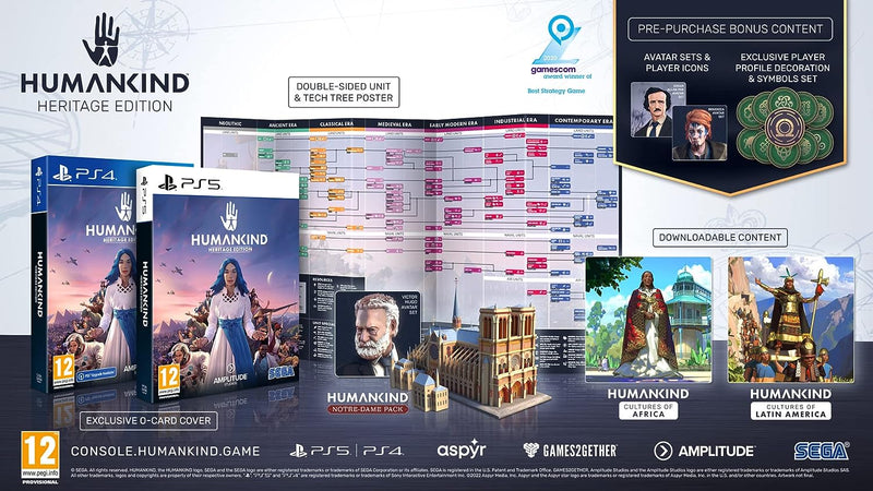 Humankind - Heritage Edition [PlayStation 5] PlayStation 5 Video Game SEGA   