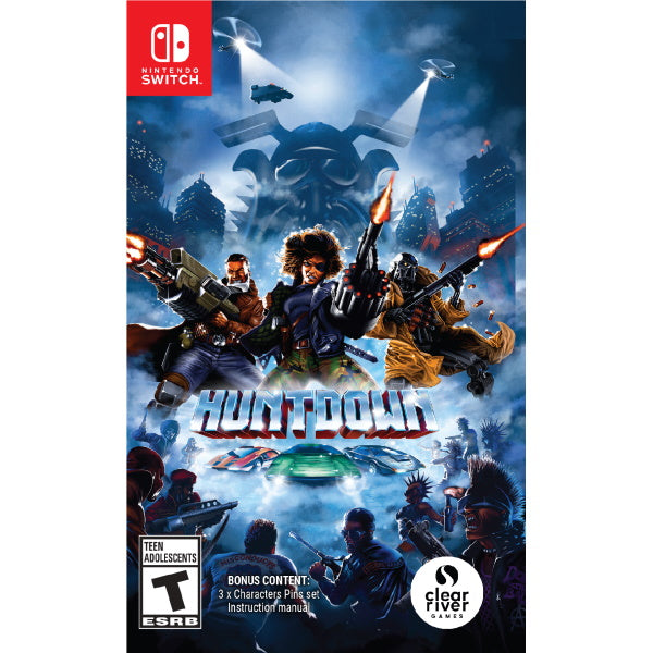 Huntdown [Nintendo Switch] Nintendo Switch Video Game Crescent Marketing   