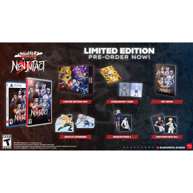 HUNTER×HUNTER NEN×IMPACT: Limited Edition [Nintendo Switch] Nintendo Switch Video Game Arc System Works