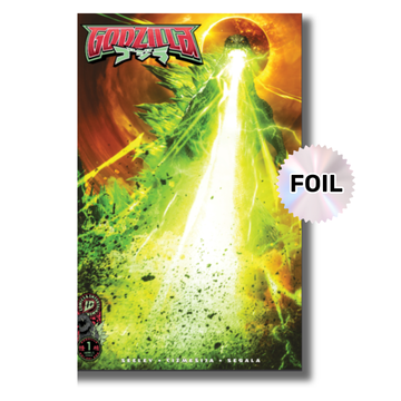 Godzilla Kai-Sei Era: #1 [UltraRaw26 Shopville x SDCC Exclusive Virgin Foil] 2025 Comics IDW Publishing