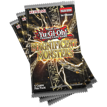 Yu-Gi-Oh! TCG: Magnificent Monsters Limited Bundle [Serialized Cards!] Card Game Konami