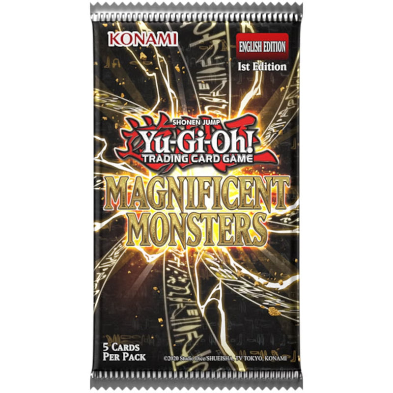 Yu-Gi-Oh! TCG: Magnificent Monsters Limited Bundle [Serialized Cards!] Card Game Konami