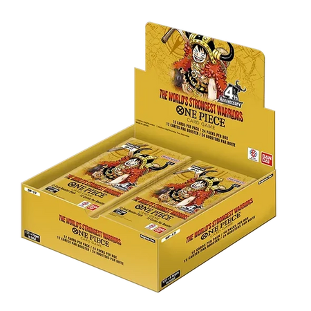 One Piece TCG: The World's Strongest Warriors OP-17 Booster Box - 24 Packs Card Game Bandai Namco